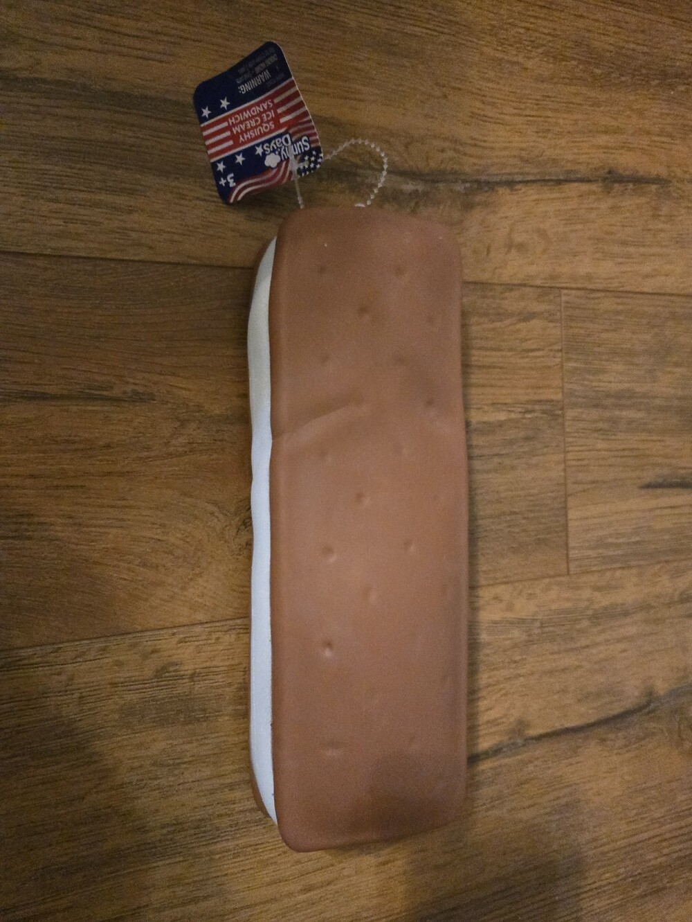 Sunny Days ice cream sandwich squishy